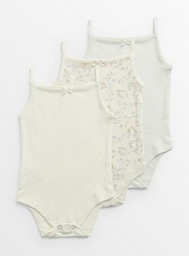 Strappy vests top baby
