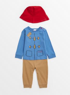 Paddington Bear Sleepsuit & Hat Set  