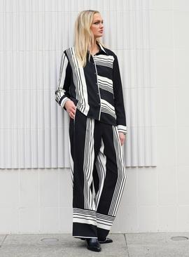 For All The Love Stripe Printed Co-ord Shirt 