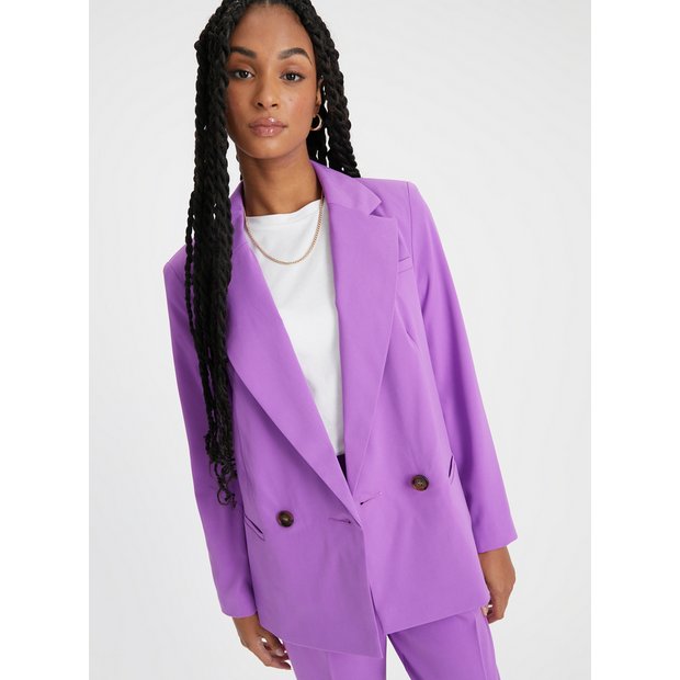 Purple sale blazer women