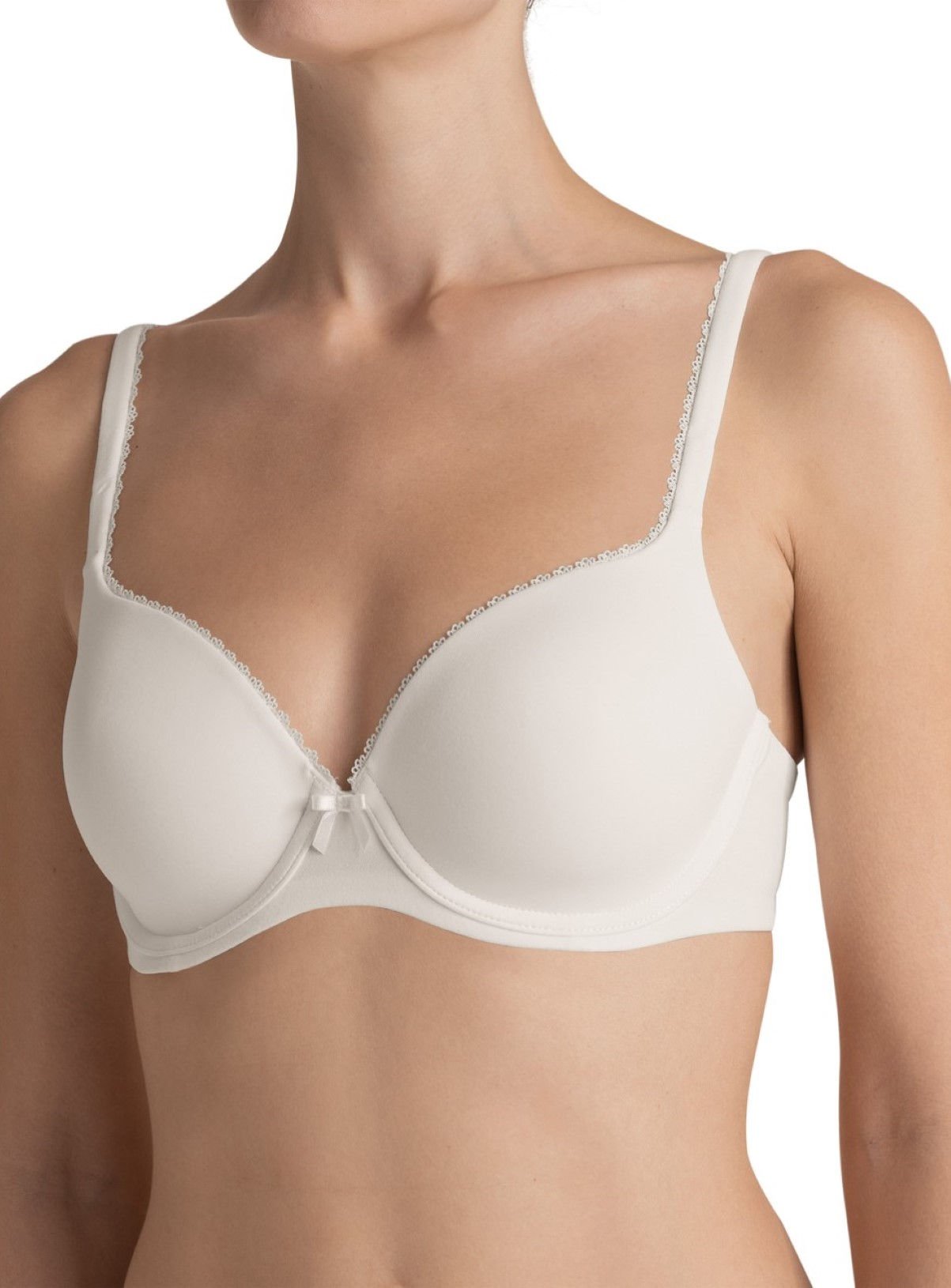 TRIUMPH Perfectly Soft Underwired Bra Soft White 38D