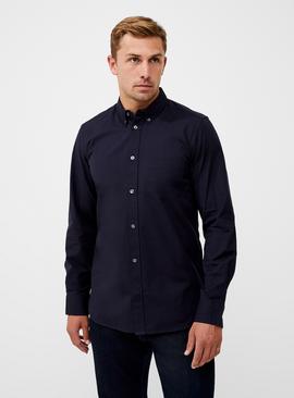 FRENCH CONNECTION Oxford Pocket Shirt Long Sleeve 