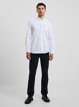 FRENCH CONNECTION Oxford Pocket Shirt Long Sleeve 