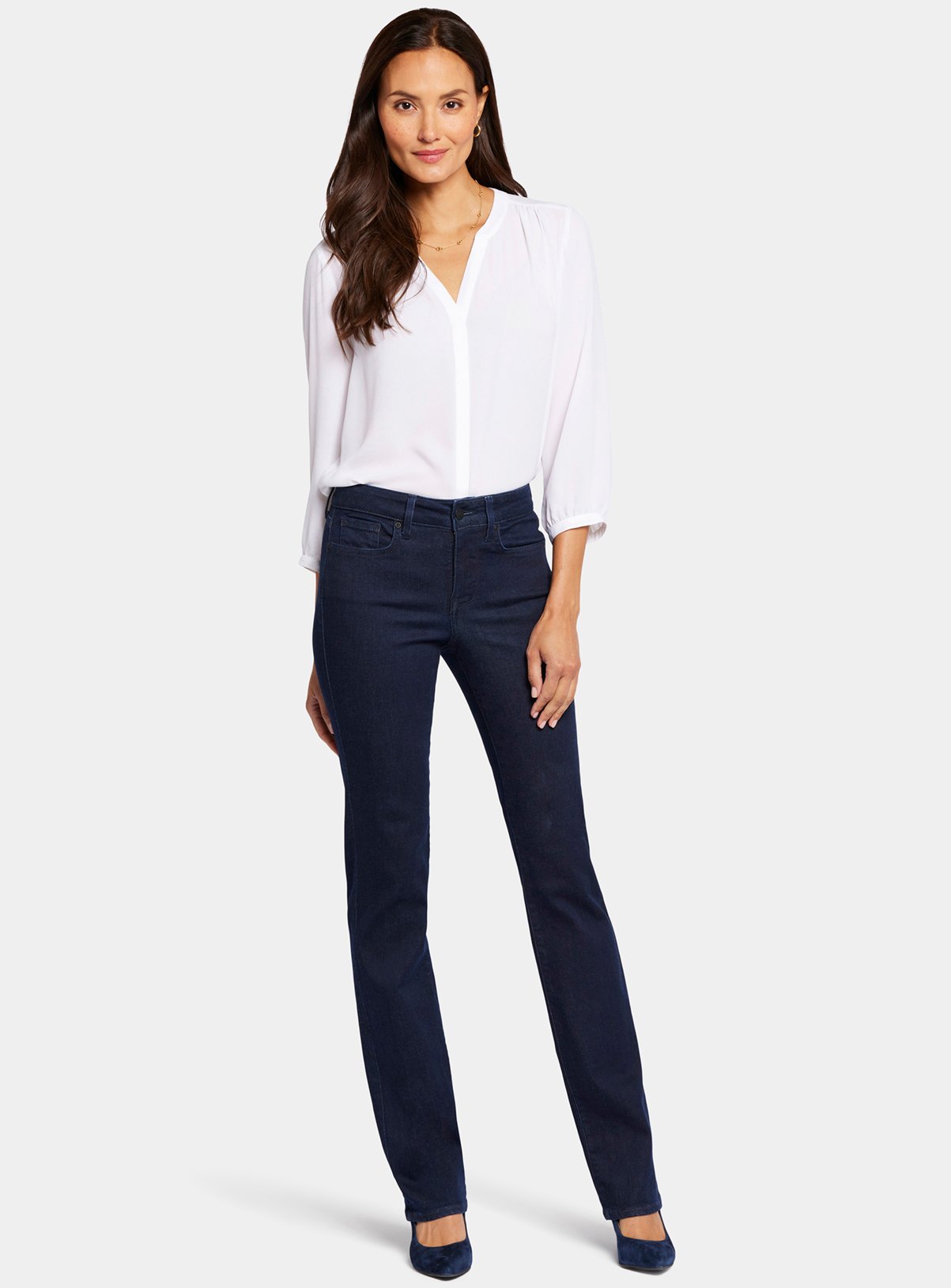 NYDJ Petite Marilyn Straight Leg 