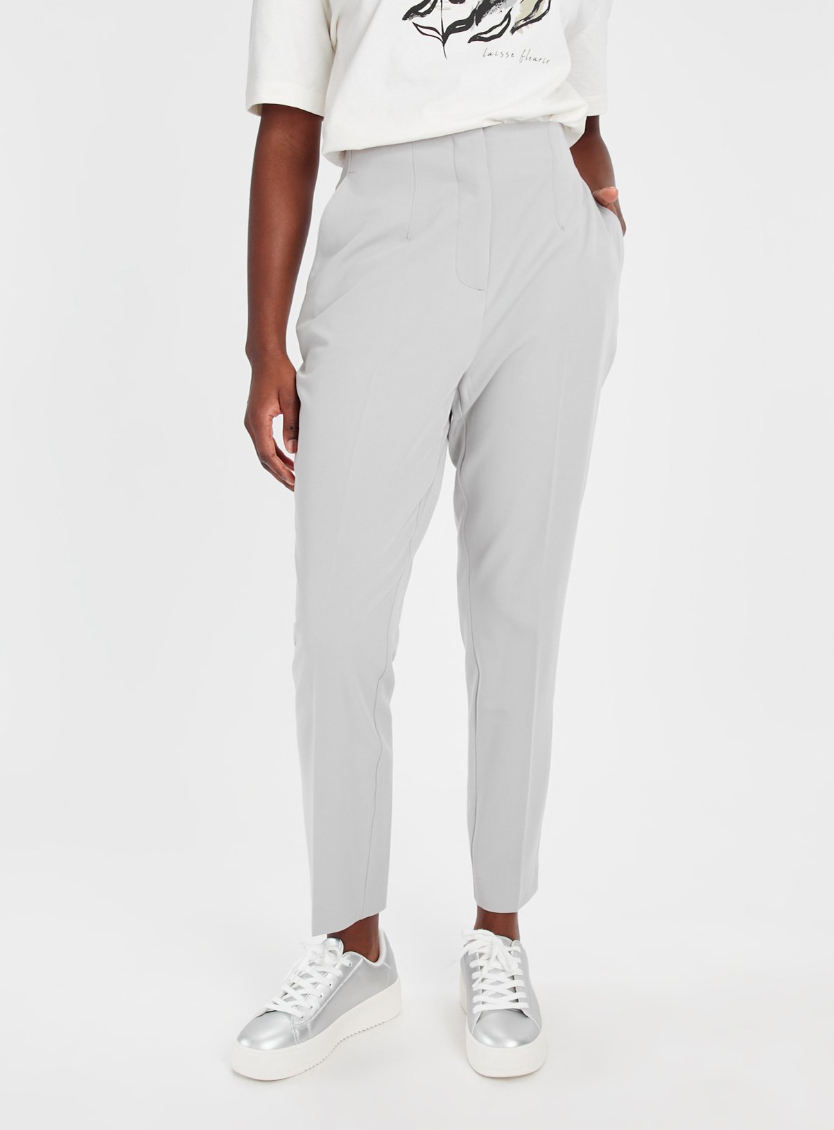 Tapered Coord Trousers 
