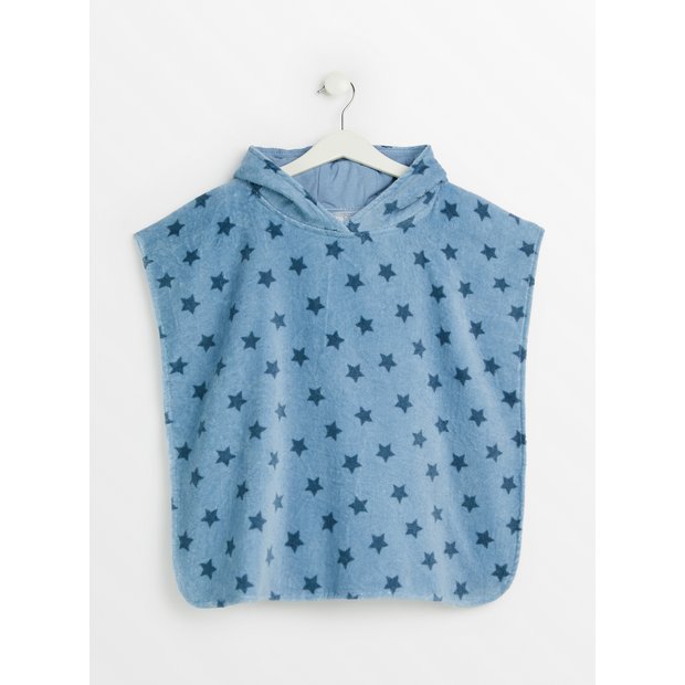 Buy Blue Star Towel Poncho One Size Accessories Tu