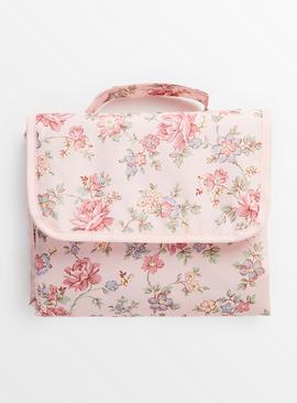 Floral Print Travel Changing Mat One Size