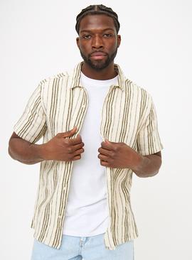 Stripe Textured Shirt 