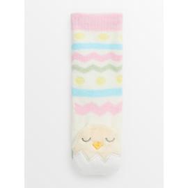 Easter Egg Striped Rattle Socks 