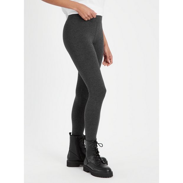 Buy PETITE Grey Marl Luxury Soft Touch Leggings 12