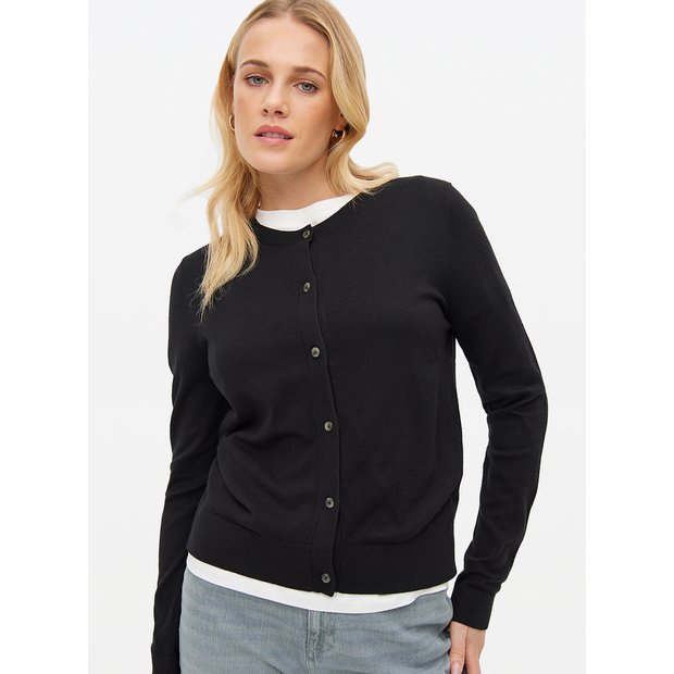 Black 2024 cardigan sainsburys