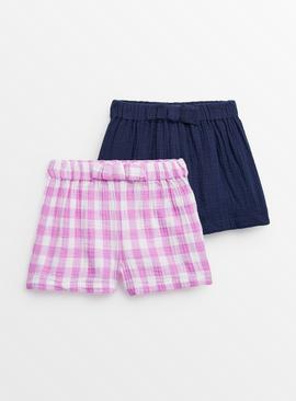 Double Cloth Shorts 2 Pack 