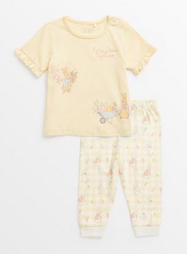 Peter Rabbit Yellow Check Pyjamas 