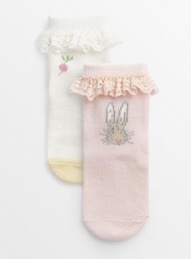 Peter Rabbit Frill Socks 2 Pack  