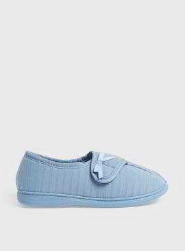 Blue Crossover Full Slippers 