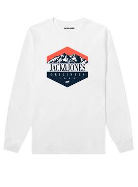 JACK & JONES JUNIOR Logo Long Sleeve Tshirt 