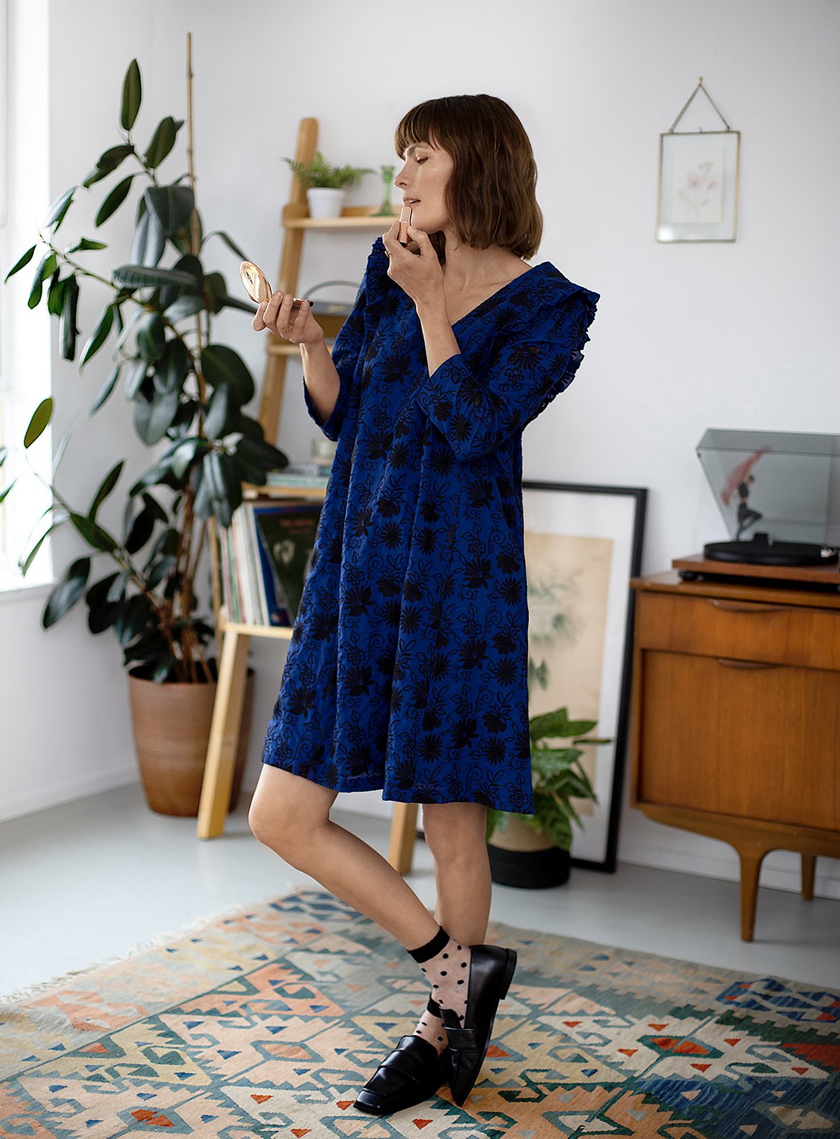 THOUGHT Simone Cotton Broderie Shift Dress 14