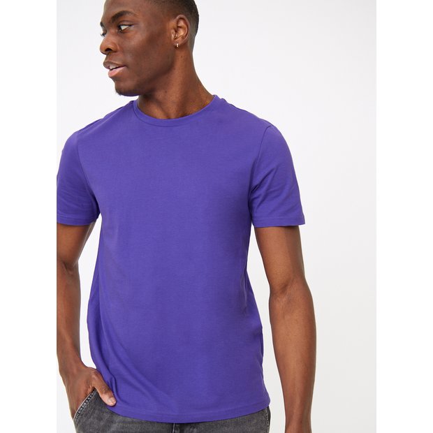 Buy Purple Core Short Sleeve T-Shirt L | T-shirts and polos | Tu