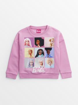 Barbie Pink Character Graphic Sweatshirt 