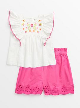Girls top dresses sainsbury