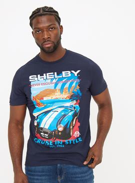 Ford Shelby Navy Graphic T-Shirt 