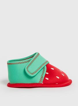 Red Strawberry Swim Shoes 