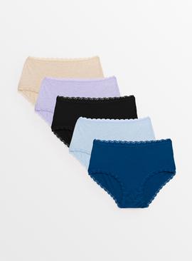 5 Pack Lace Knickers 