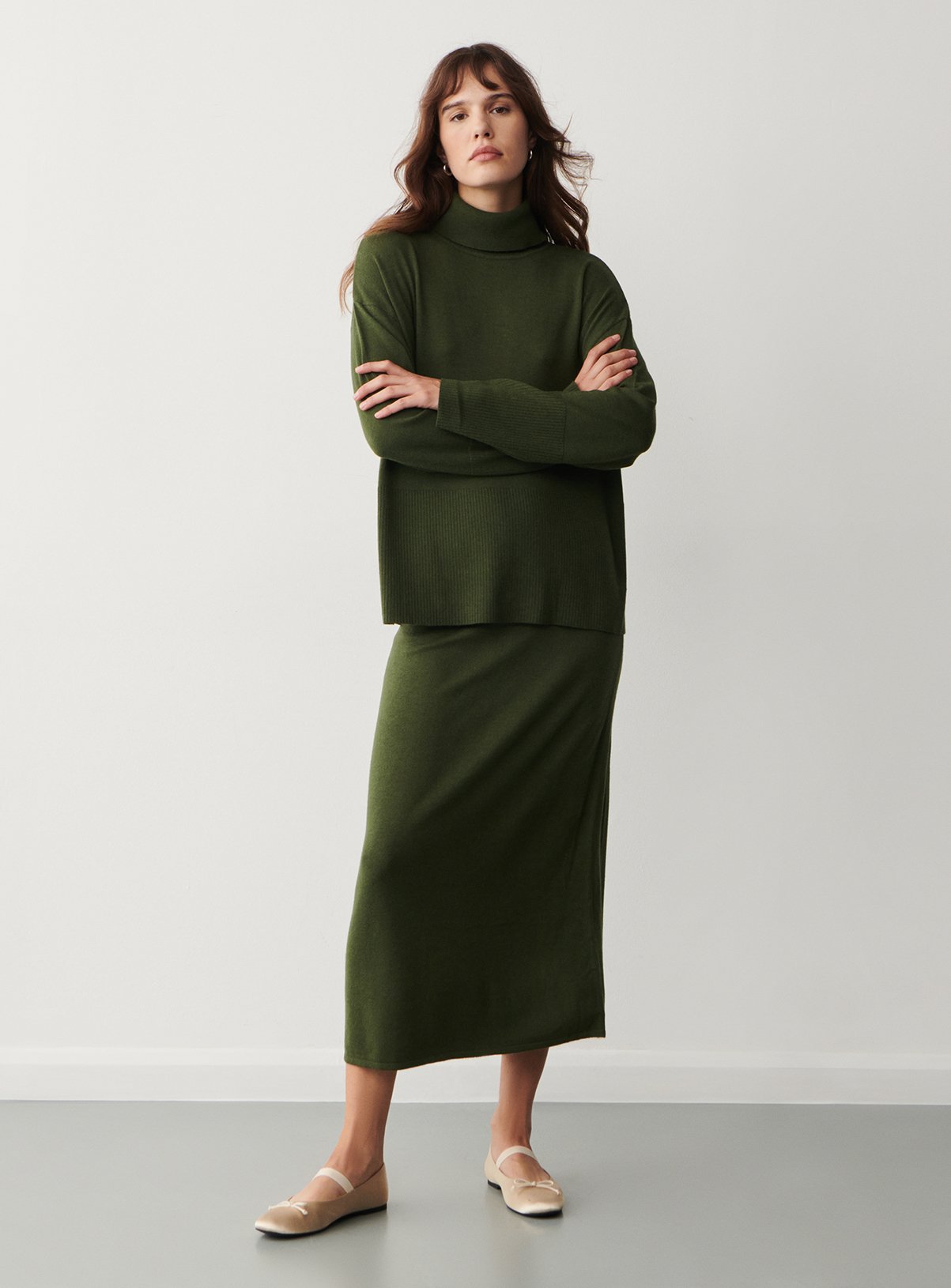 FINERY Thea Knitted Skirt 14