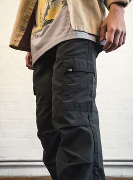 TYTBB Charcoal Woven Cargo Trousers 