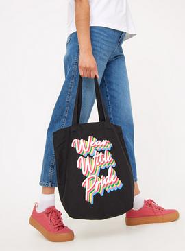 Wear With Pride Canvas Tote Bag One Size