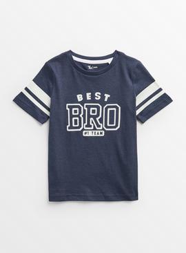 Navy Best Bro T-Shirt 
