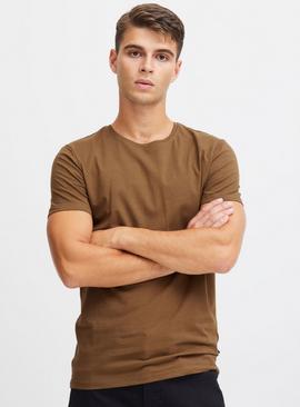CASUAL FRIDAY Coffee Basic T-Shirt 