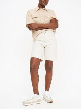 Denim Bermuda Shorts 