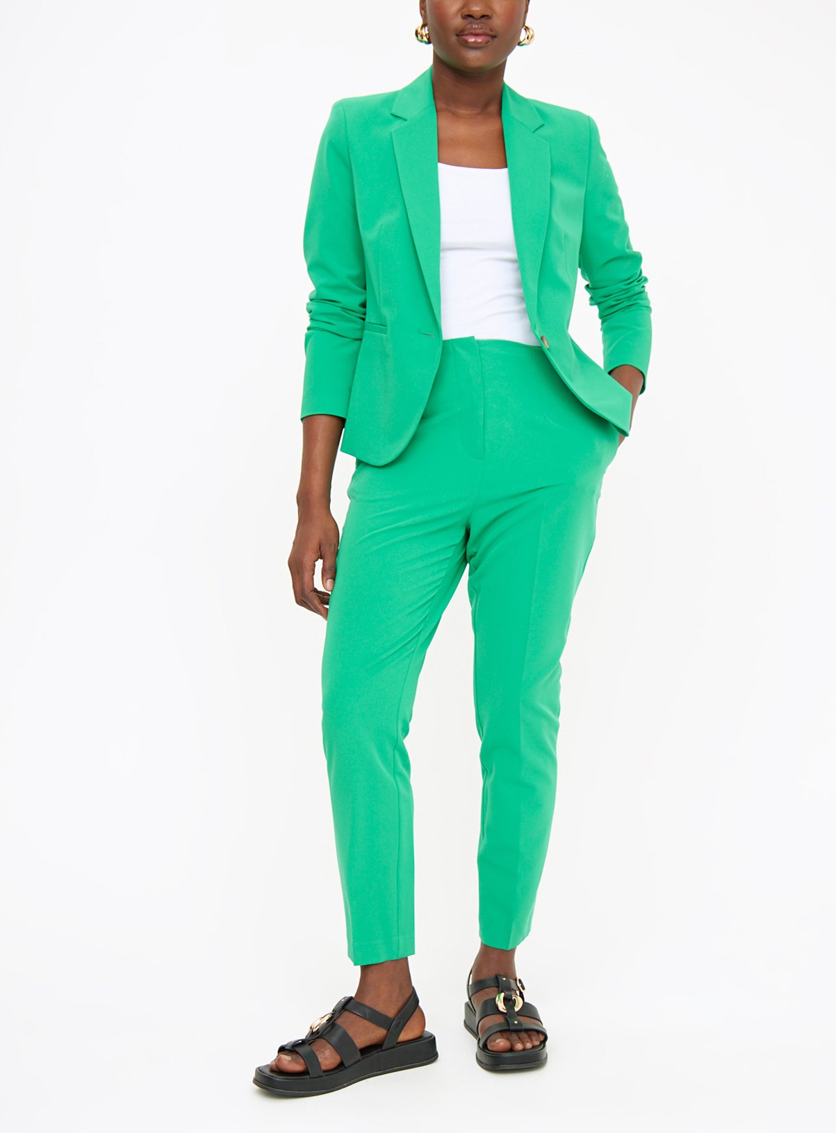 Tapered Coord Trousers 