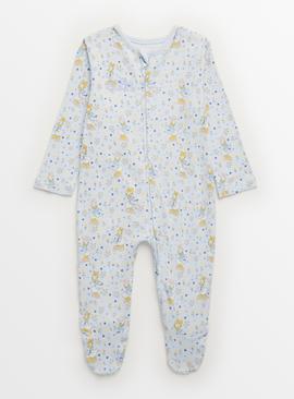 Disney Daisy Duck Blue Printed Sleepsuit 