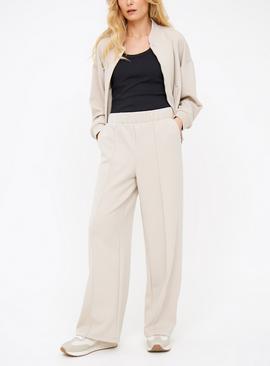 Neutral Elevated Wide Leg Joggers 