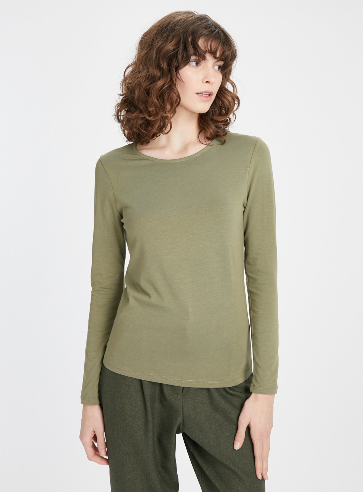 Modal Long Sleeve Top  