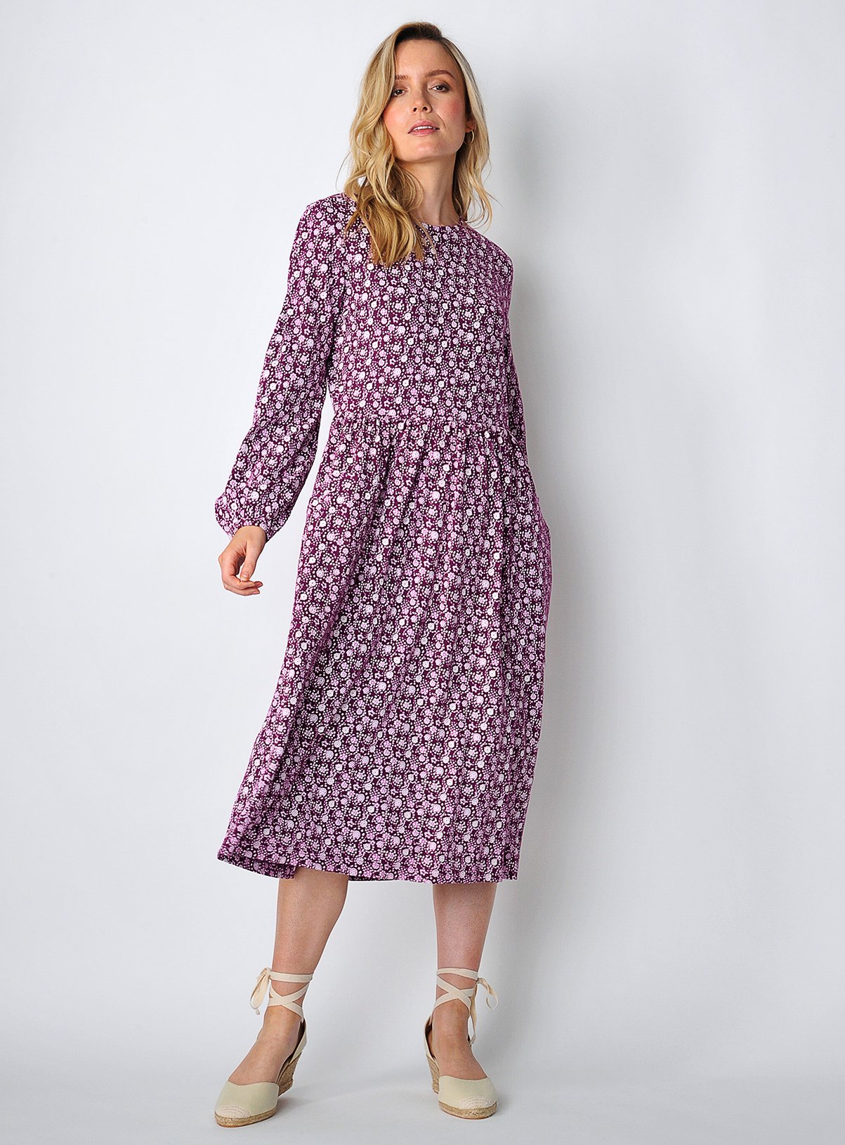 BURGS Roseland Midi Dress 