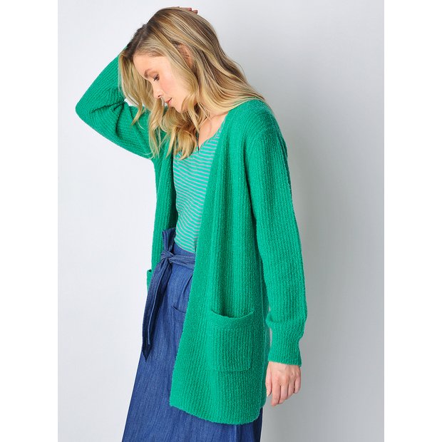 Sainsbury's green clearance cardigan