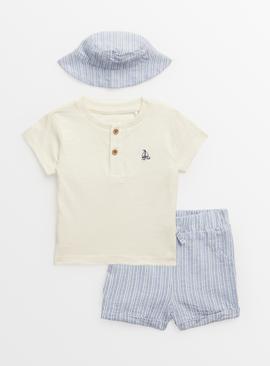 T-Shirt, Shorts & Hat Set 