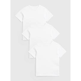 Buy White Crew Neck T Shirt 3 Pack 3 years PE kits Tu