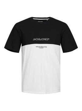 JACK & JONES JUNIOR Black Jjeryder Short Sleeved Tee Junior 