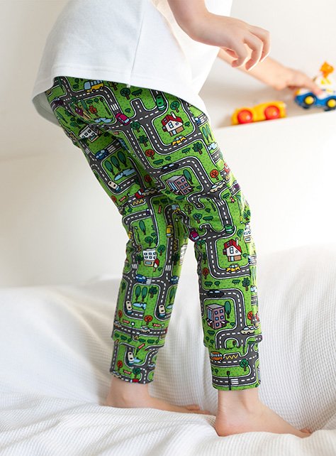 FRED & NOAH Play Map Leggings 7-8 Years