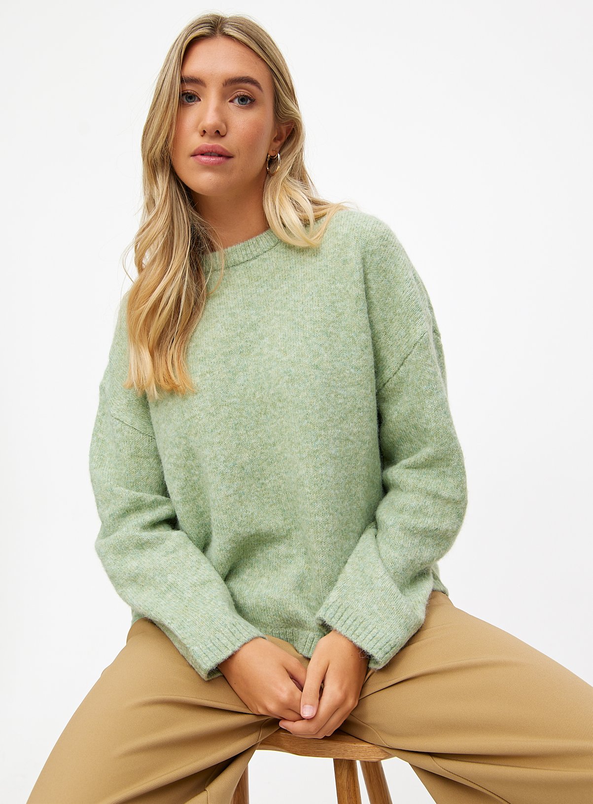Relaxed Crew Neck Jumper 
