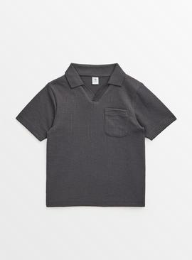 Charcoal Short Sleeve Shirt 
