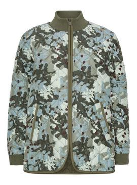 ILSE JACOBSEN Quilted Printed Jacket 