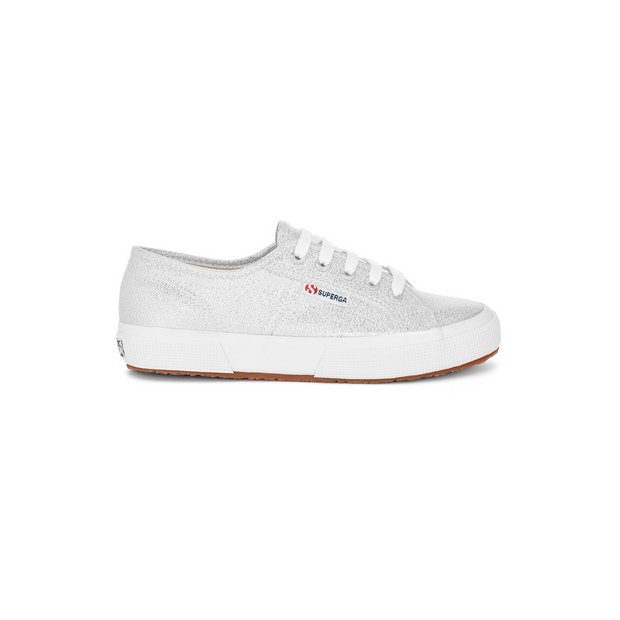 Superga best sale lamew silver