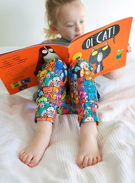FRED & NOAH Ali Cat Leggings 7-8 Years