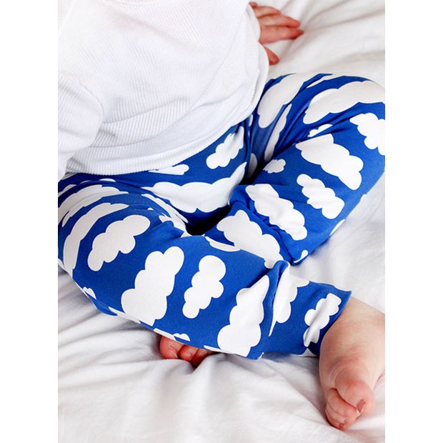 Grey Cloud Print Baby Leggings 0-6 Years – Fred & Noah