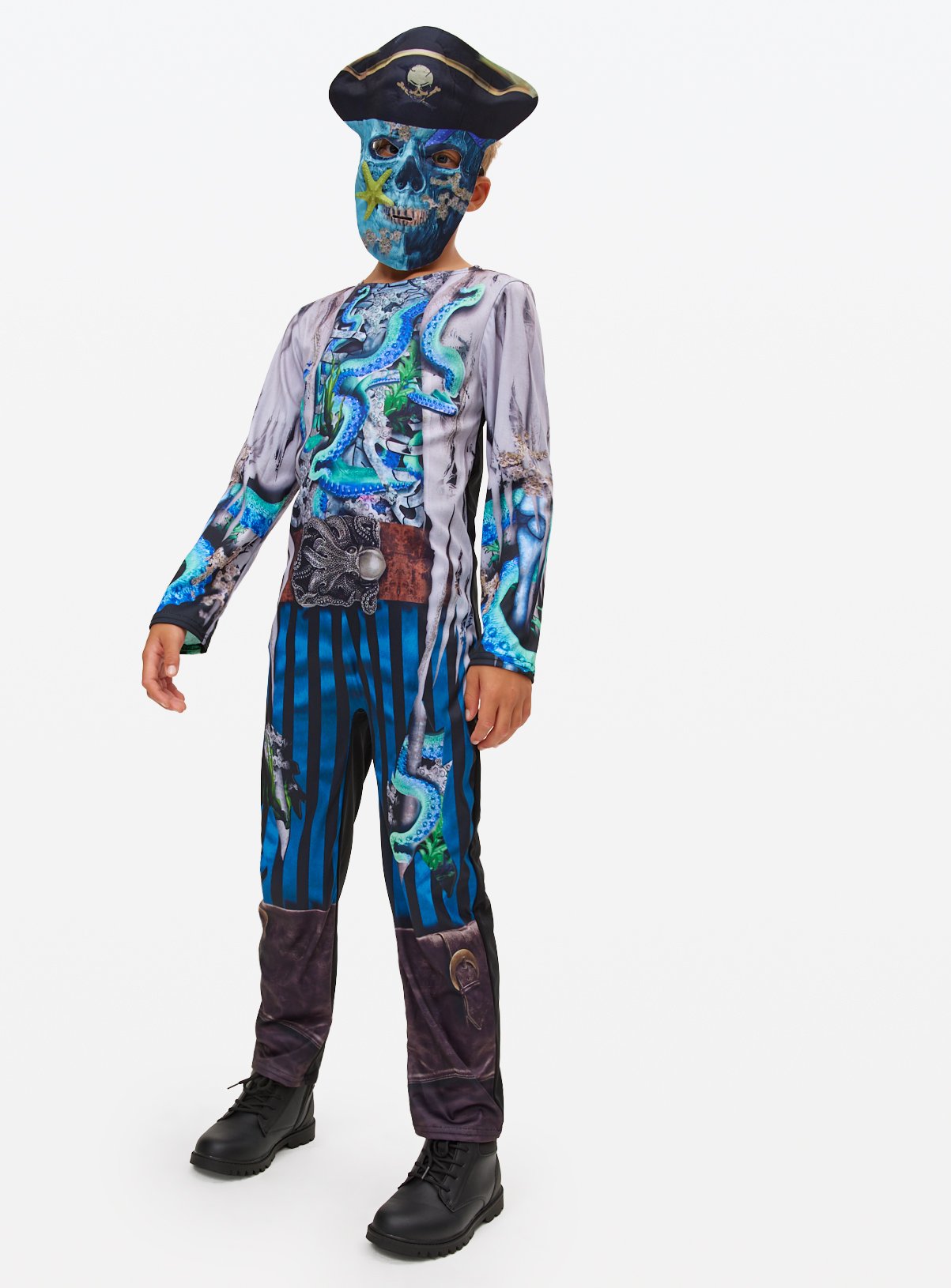 Halloween Pirate Fancy Dress Costume Set 